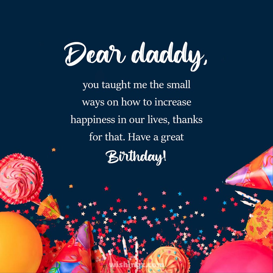 250+ Simple Birthday Wishes, Quotes, Messages for Father With Images